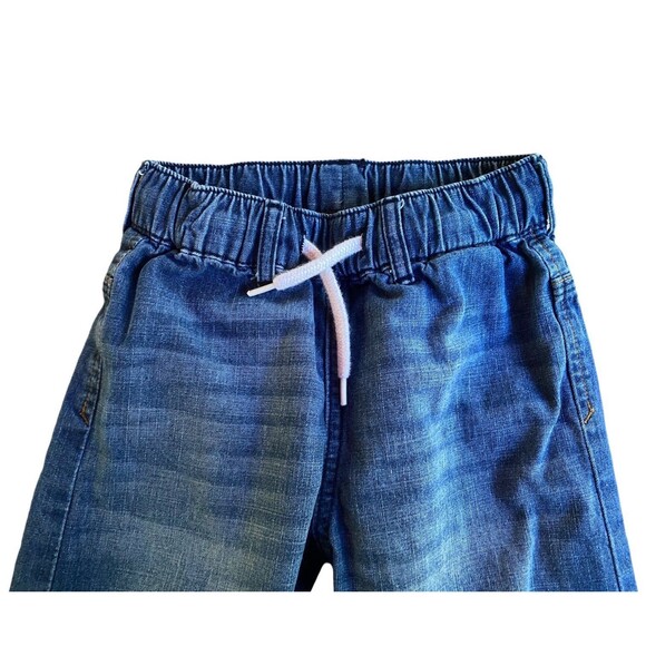 H&M Kids size 5-6 year old denim jogger jeans with elastic waist - Picture 4 of 9